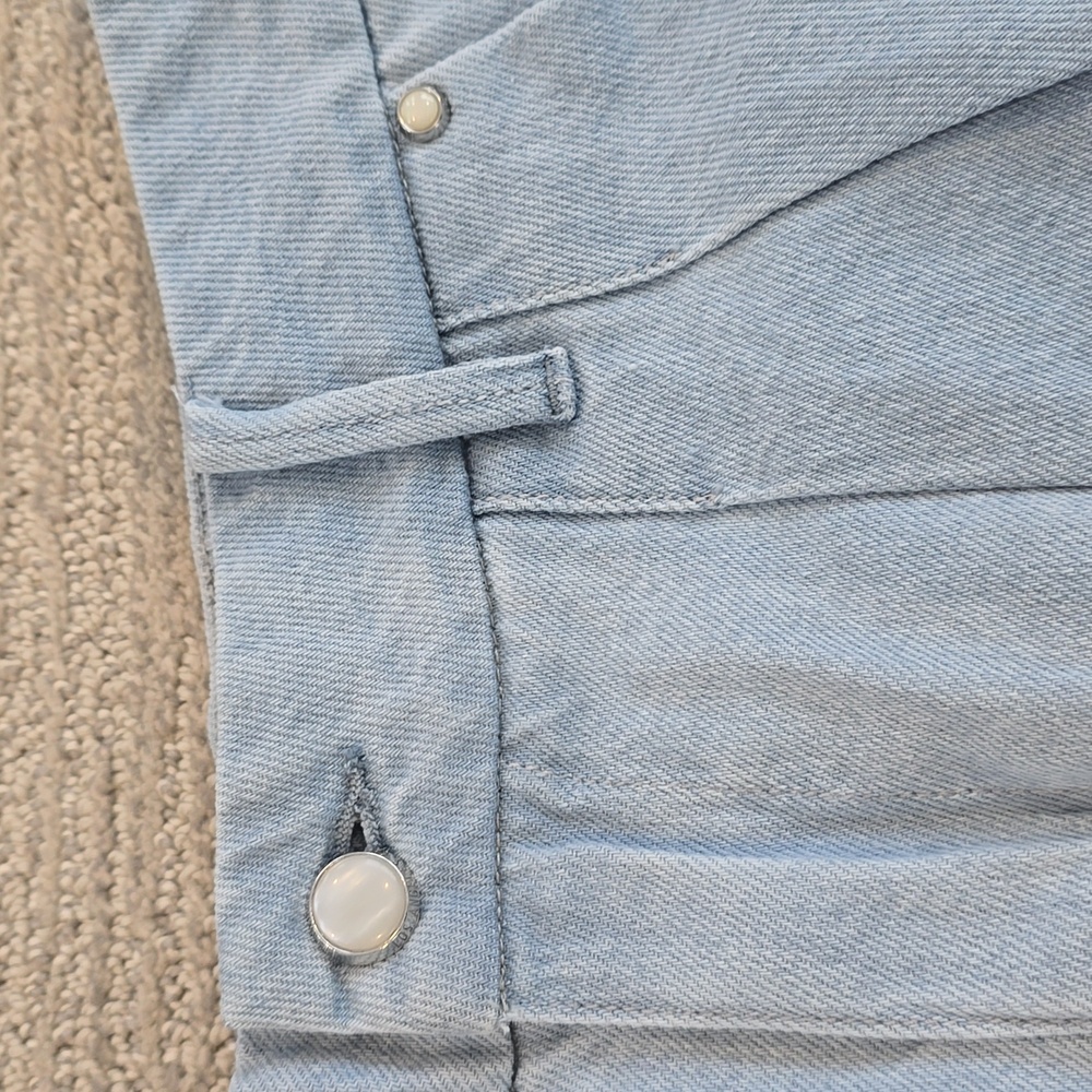 NWT PAIGE Pleated Bella Trouser Jeans - Picture 4 of 9